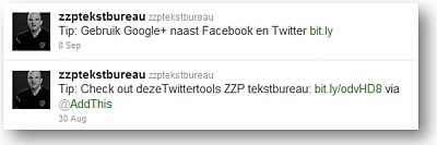 Twitter Tips van ZZP Tekstbureau