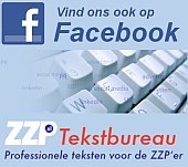 ZZP tekstbureau Facebook badge